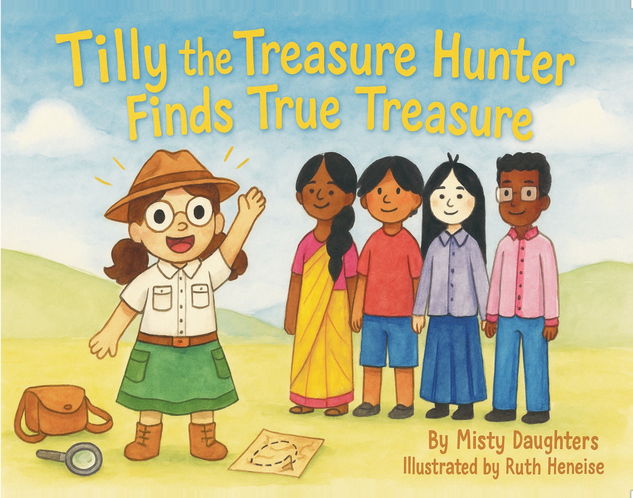 Tilly the Treasure Hunter Finds True Treasure book cover